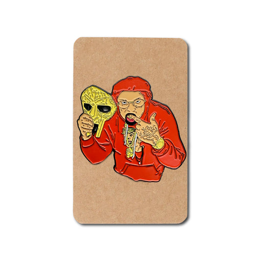 Westside Gun x Doom Mask Enamel Pin
